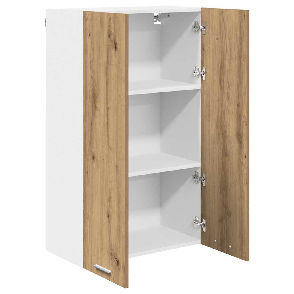 vidaXL Szafka wisząca z drzwiami Dąb rzemieślniczy 60 x 31 x 100 cm