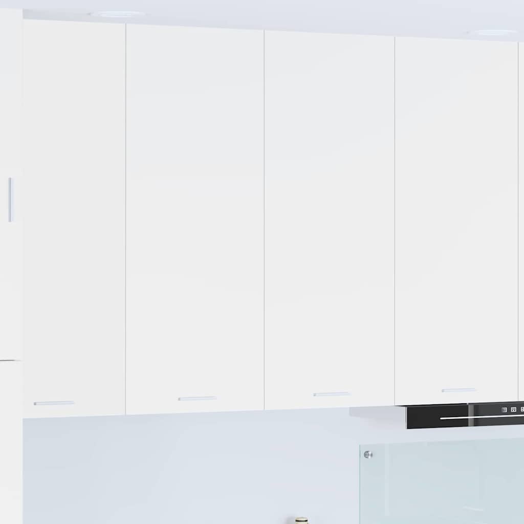 vidaXL Szafka wisząca Biały 80 x 31 x 100 cm Drewno inżynieryjne
