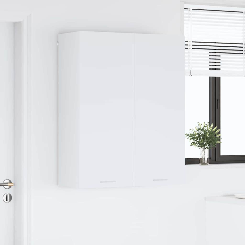 vidaXL Szafka wisząca Biały 80 x 31 x 100 cm Drewno inżynieryjne