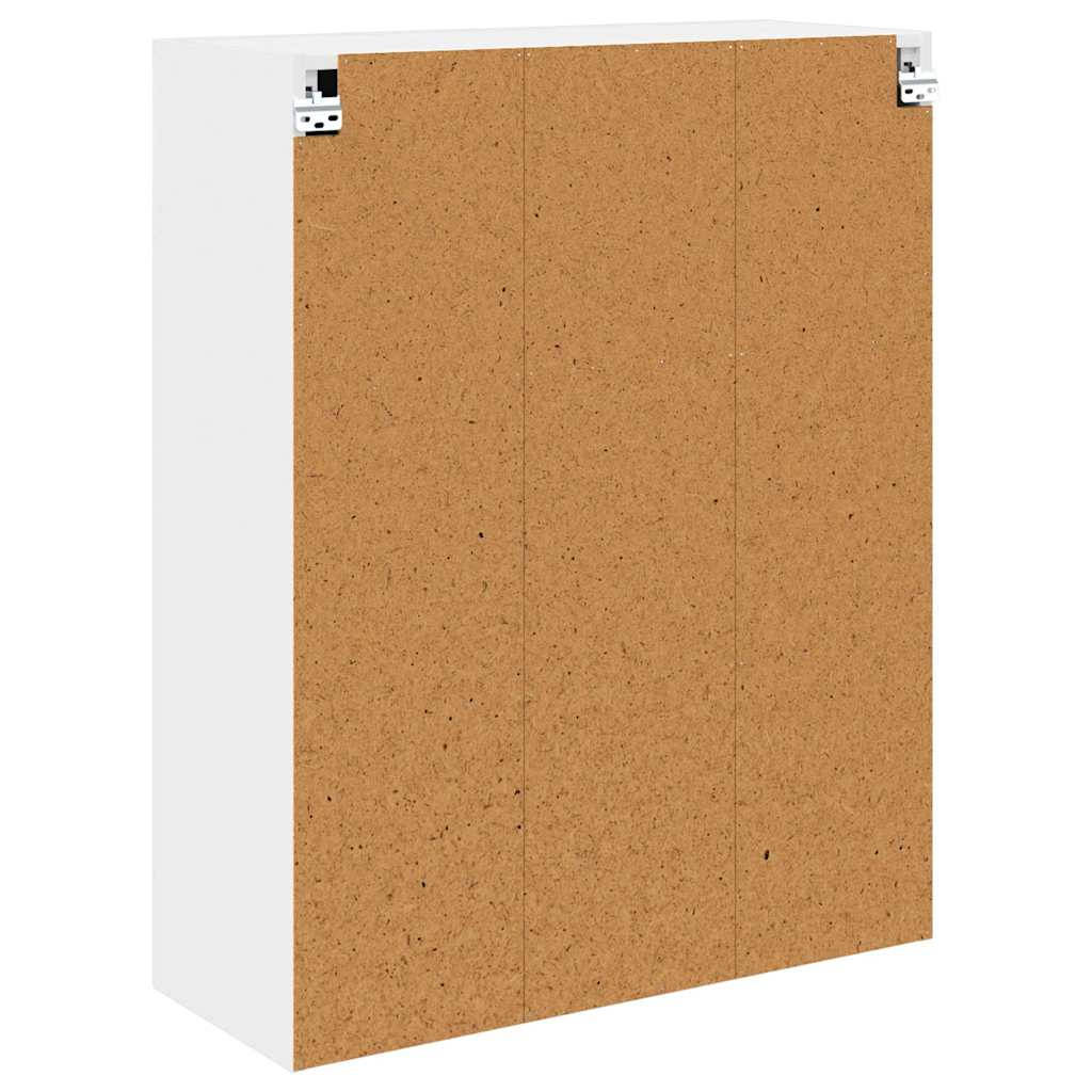 vidaXL Szafka wisząca Biały 80 x 31 x 100 cm Drewno inżynieryjne