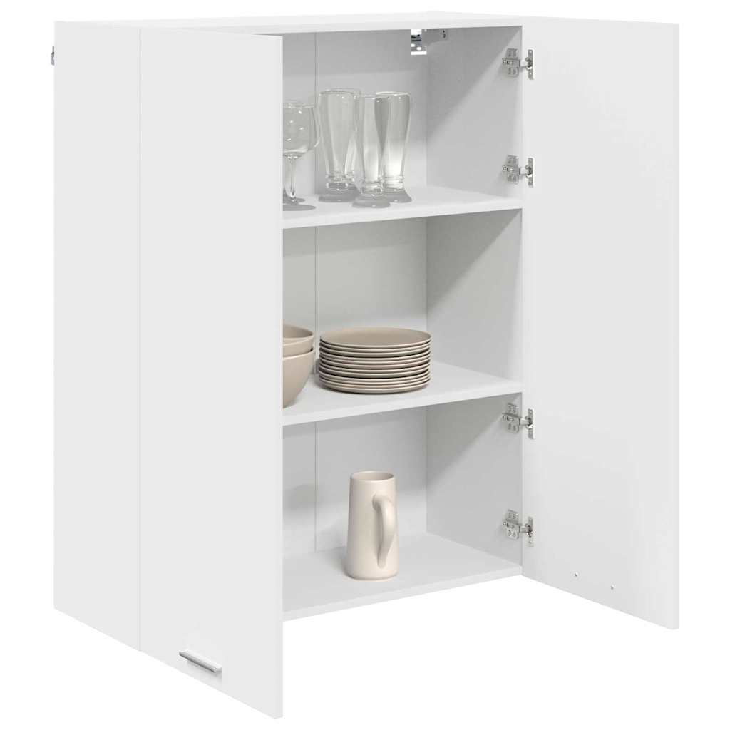 vidaXL Szafka wisząca Biały 80 x 31 x 100 cm Drewno inżynieryjne