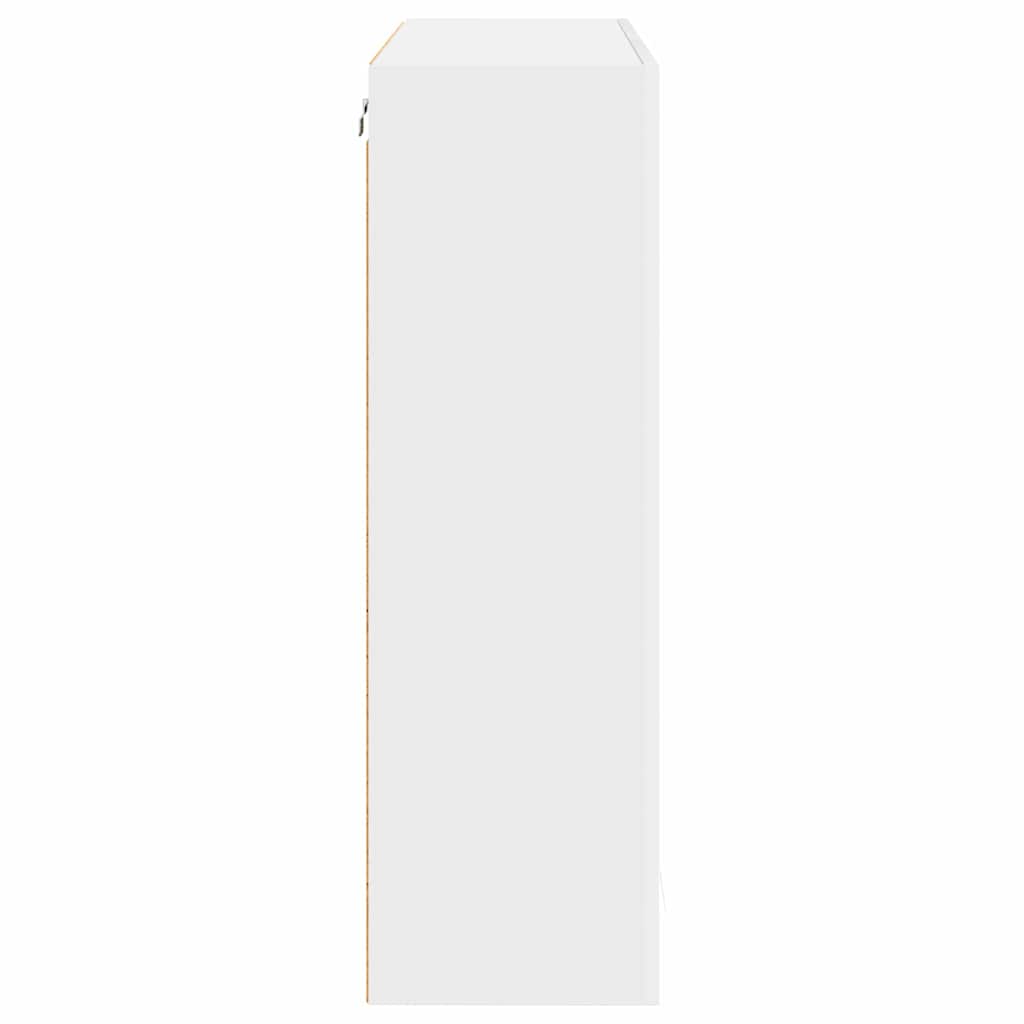 vidaXL Szafka wisząca Biały 80 x 31 x 100 cm Drewno inżynieryjne