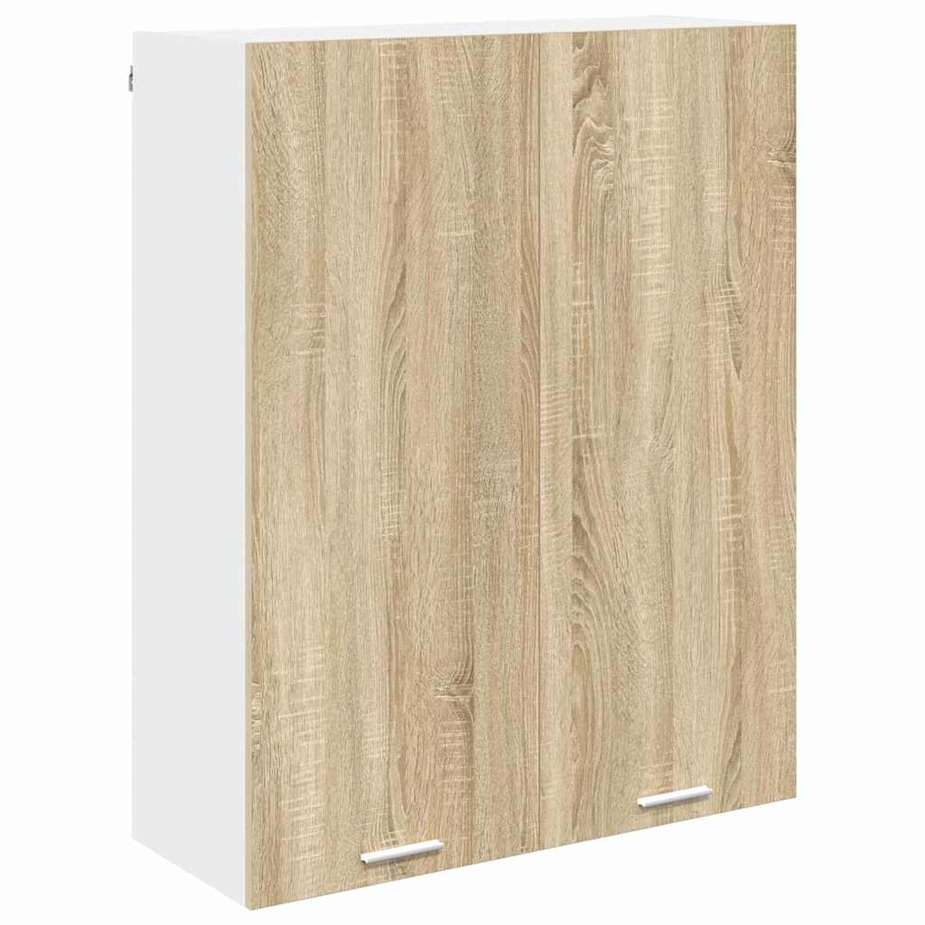vidaXL Szafka wisząca z przechowywaniem Dąb Sonoma 80 x 31 x 100 cm