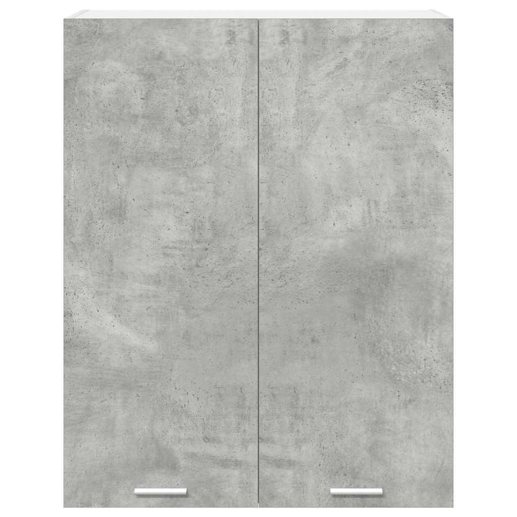vidaXL Szafka wisząca z drzwiami Betonowy szary 80 x 31 x 100 cm