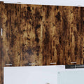 vidaXL Szafka wisząca z przechowywaniem Dąb wędzony 80 x 31 x 100 cm