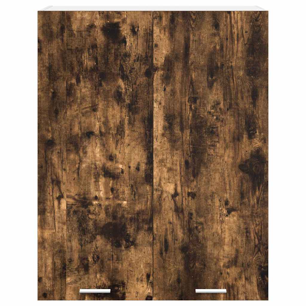 vidaXL Szafka wisząca z przechowywaniem Dąb wędzony 80 x 31 x 100 cm