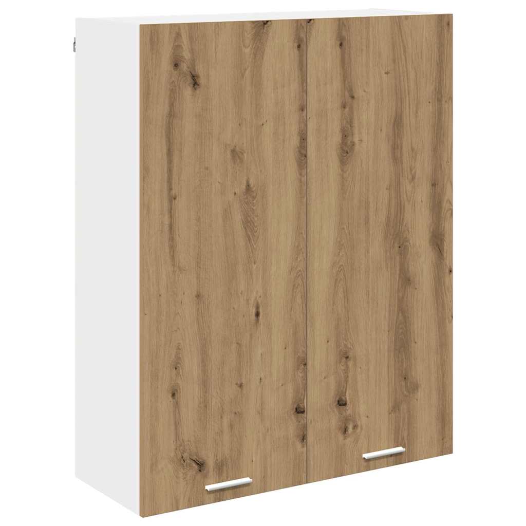 vidaXL Szafka wisząca z drzwiami Dąb rzemieślniczy 80 x 31 x 100 cm