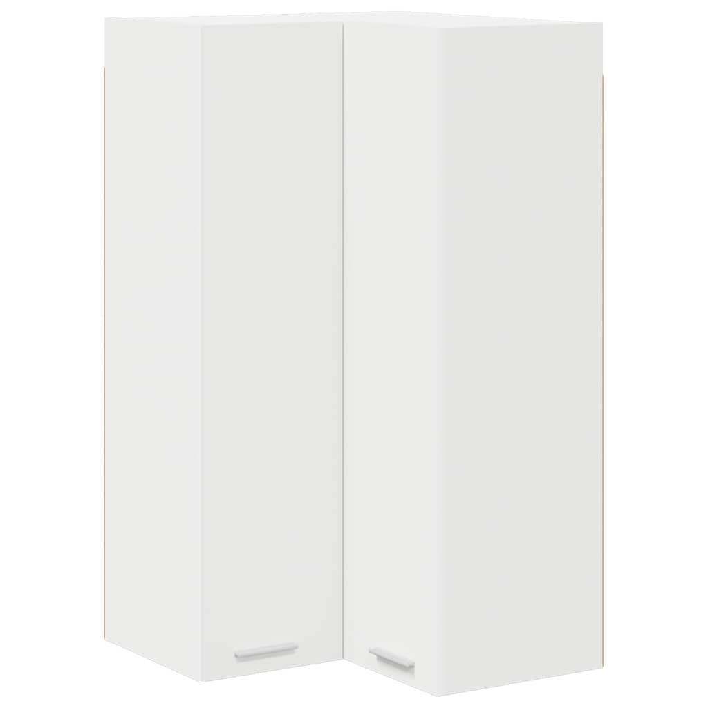 vidaXL Szafka wisząca Biały 57 x 57 x 100 cm Materiał drewnopochodny