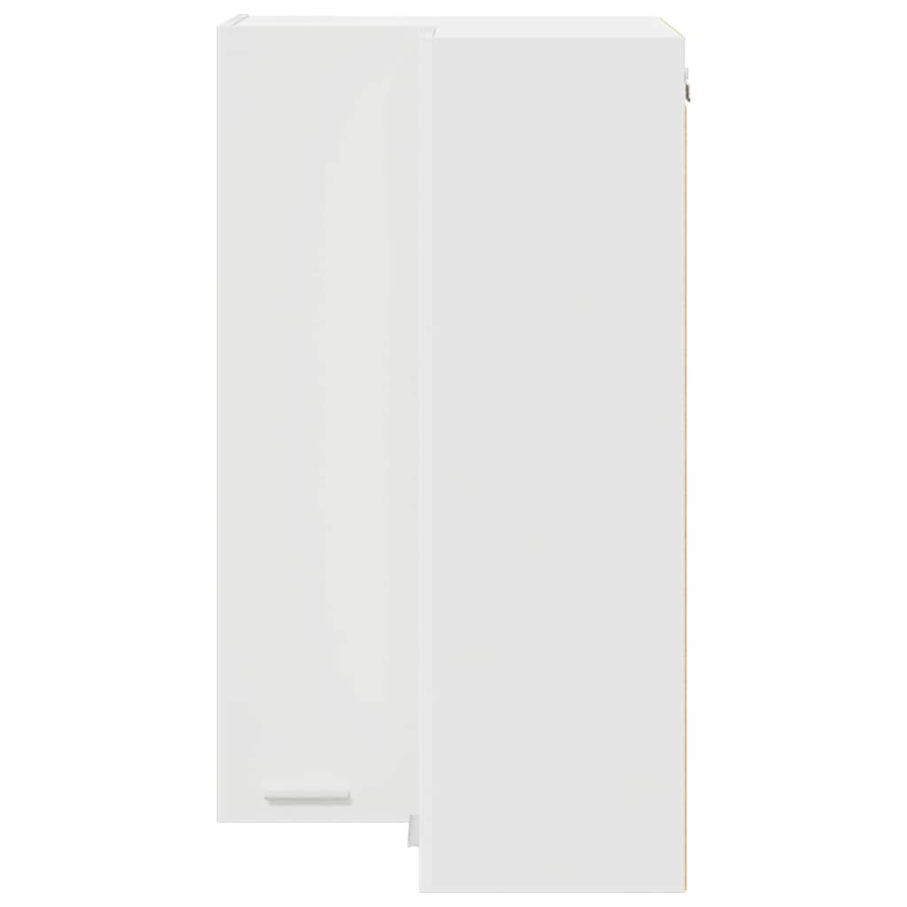 vidaXL Szafka wisząca Biały 57 x 57 x 100 cm Materiał drewnopochodny