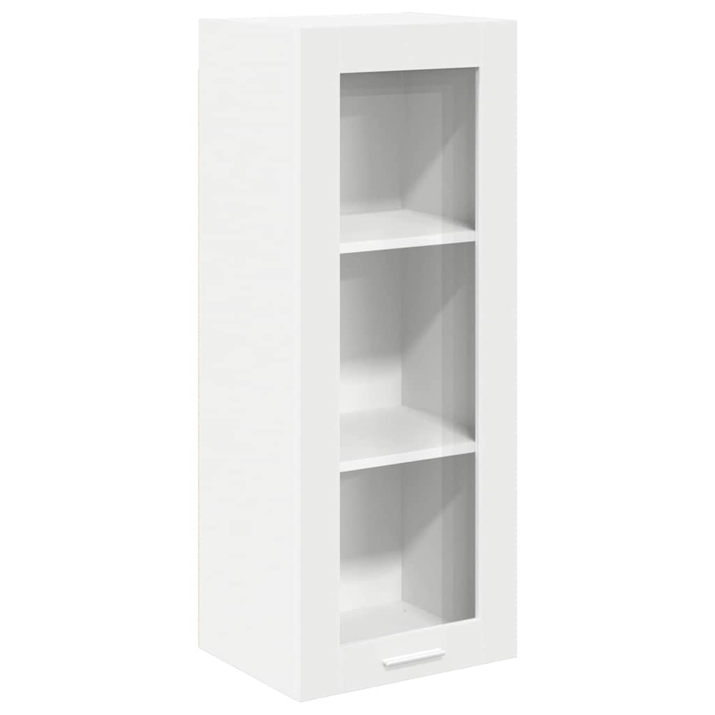 vidaXL Szafka wisząca Biały 40 x 31 x 100 cm Materiał drewnopochodny