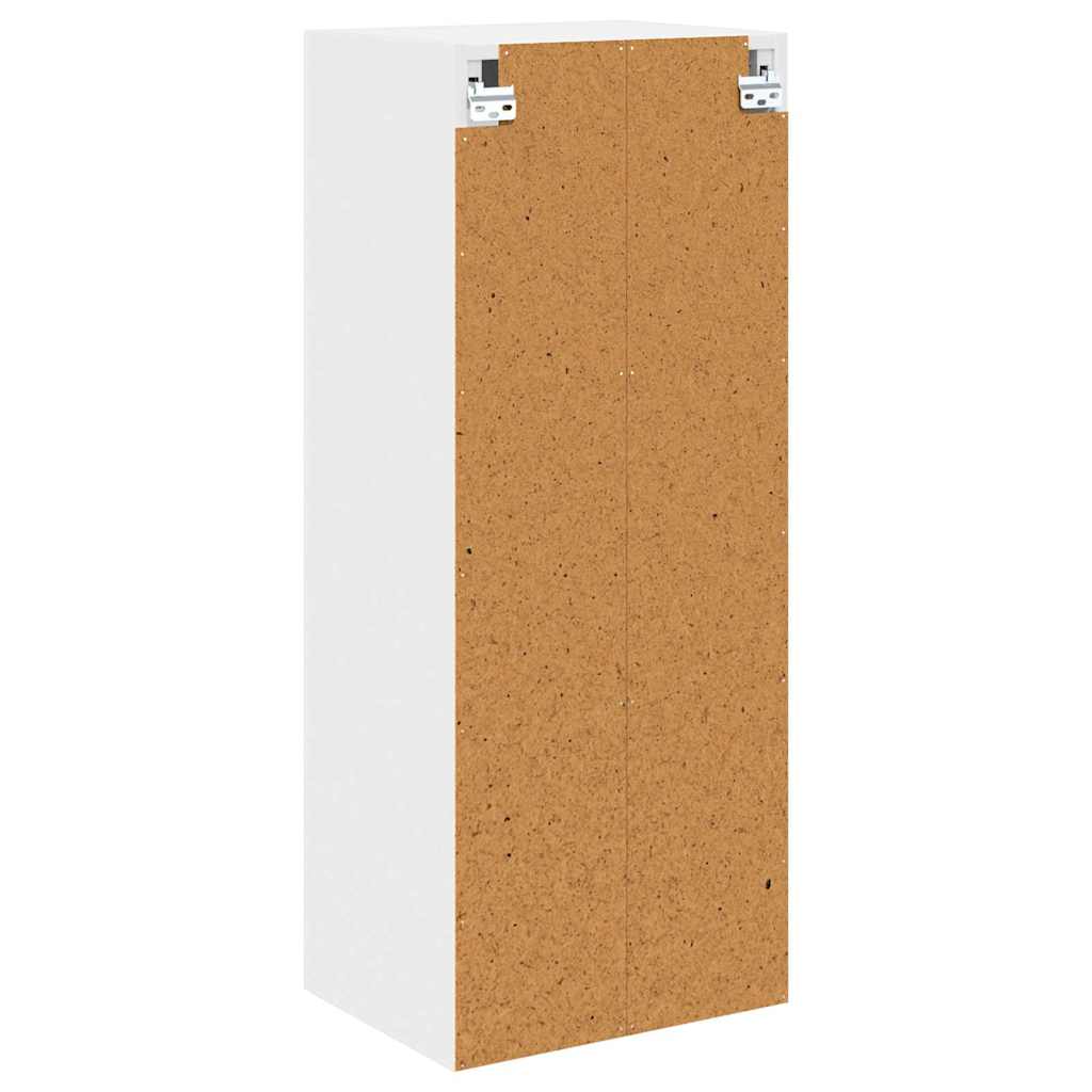 vidaXL Szafka wisząca Biały 40 x 31 x 100 cm Materiał drewnopochodny