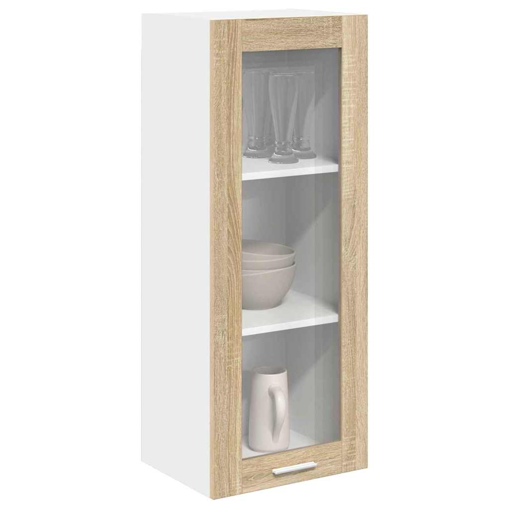 vidaXL Szafka wisząca z przechowywaniem Dąb Sonoma 40 x 31 x 100 cm