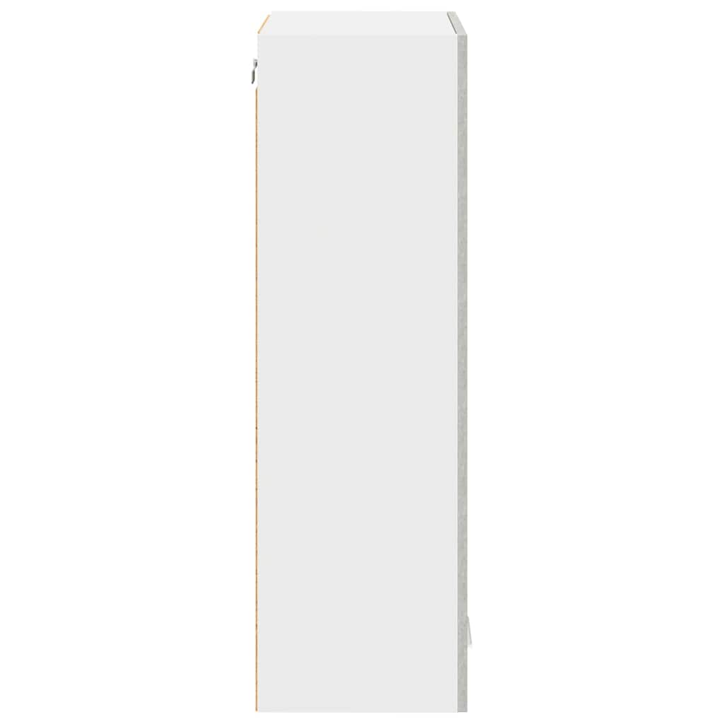 vidaXL Szafka wisząca z drzwiami Betonowy szary 40 x 31 x 100 cm