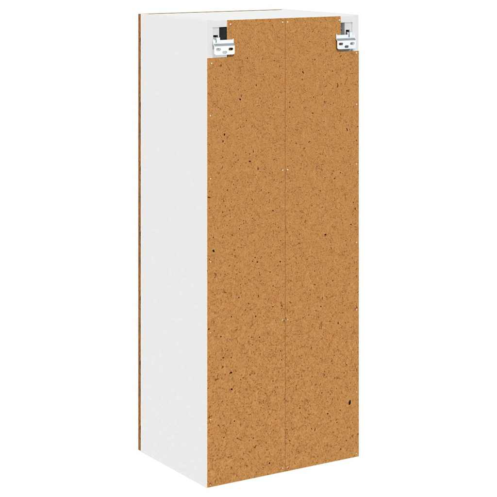 vidaXL Szafka wisząca z przechowywaniem Stare drewno 40 x 31 x 100 cm