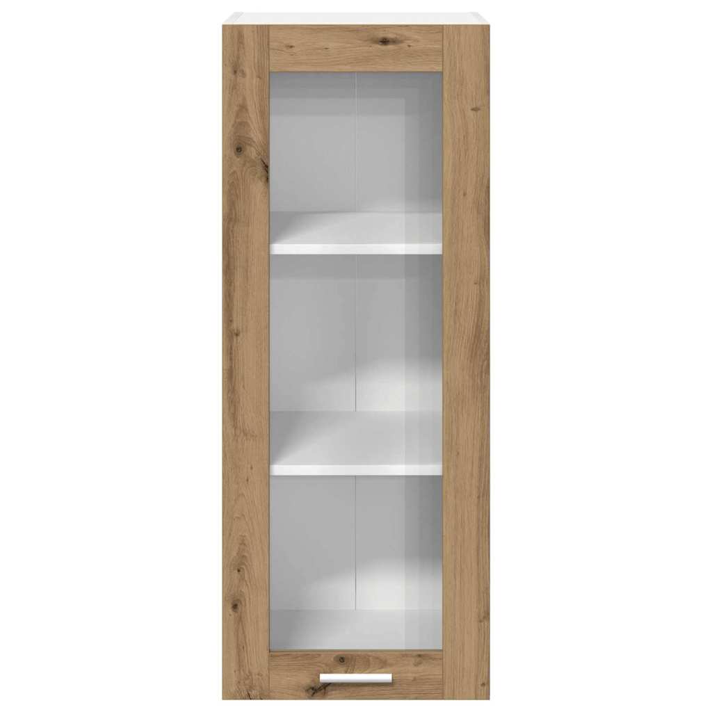 vidaXL Szafka wisząca z drzwiami Dąb rzemieślniczy 40 x 31 x 100 cm