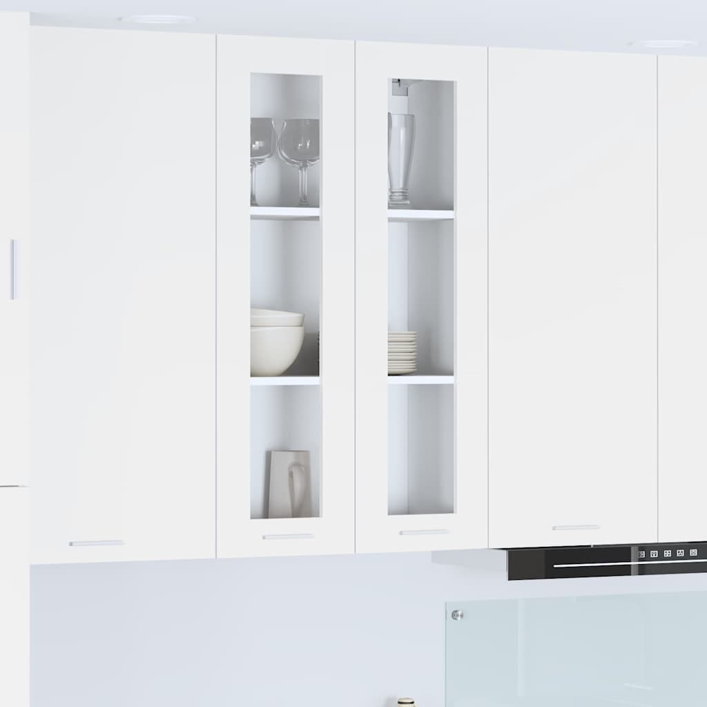vidaXL Szafka wisząca Biały 60 x 31 x 100 cm Materiał drewnopochodny