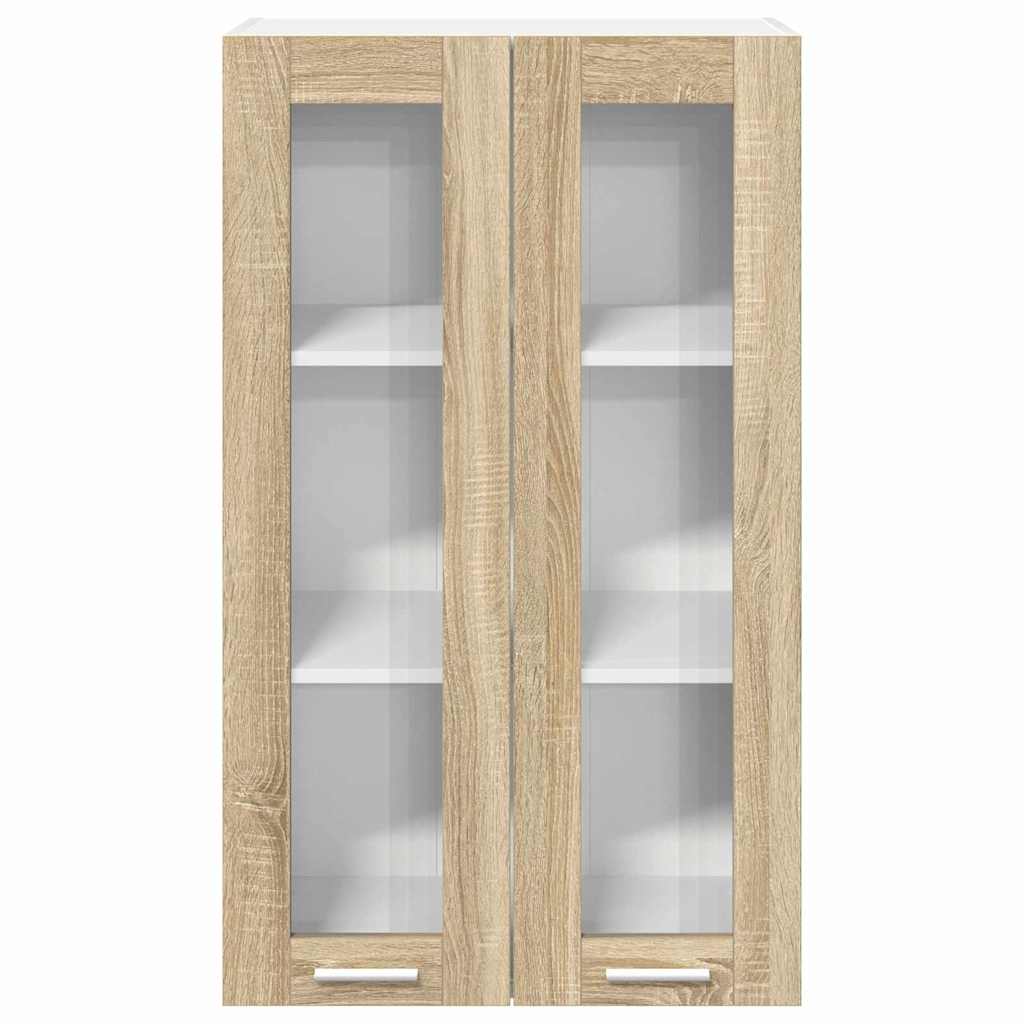 vidaXL Szafka wisząca z przechowywaniem Dąb Sonoma 60 x 31 x 100 cm