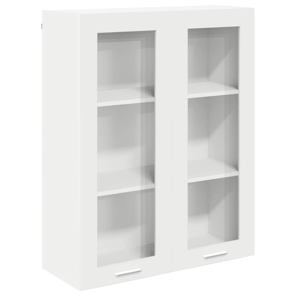 vidaXL Szafka wisząca Biały 80 x 31 x 100 cm Materiał drewnopochodny
