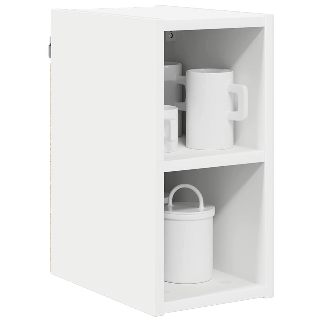 vidaXL Szafka wisząca Biały 20 x 29,5 x 40 cm Drewno inżynieryjne