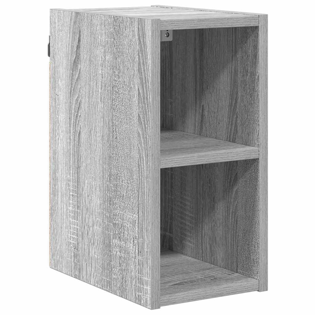 vidaXL Szafka wisząca z przechowywaniem Szary Sonoma 20 x 29,5 x 40 cm