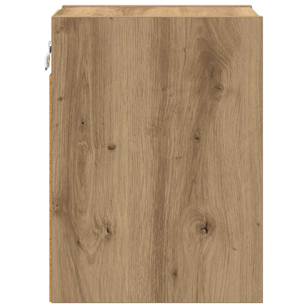 vidaXL Szafka wisząca Dąb rzemieślniczy 20 x 29,5 x 40 cm