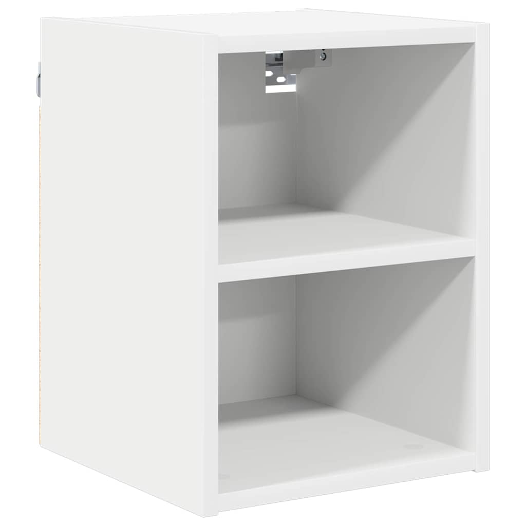 vidaXL Szafka wisząca Biały 30 x 29,5 x 40 cm Materiał drewnopochodny