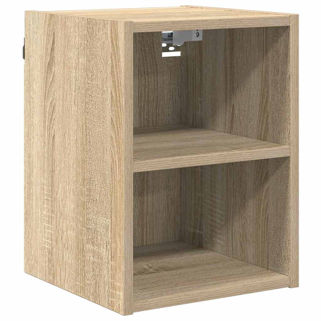 vidaXL Szafka wisząca z przechowywaniem Dąb Sonoma 30 x 29,5 x 40 cm