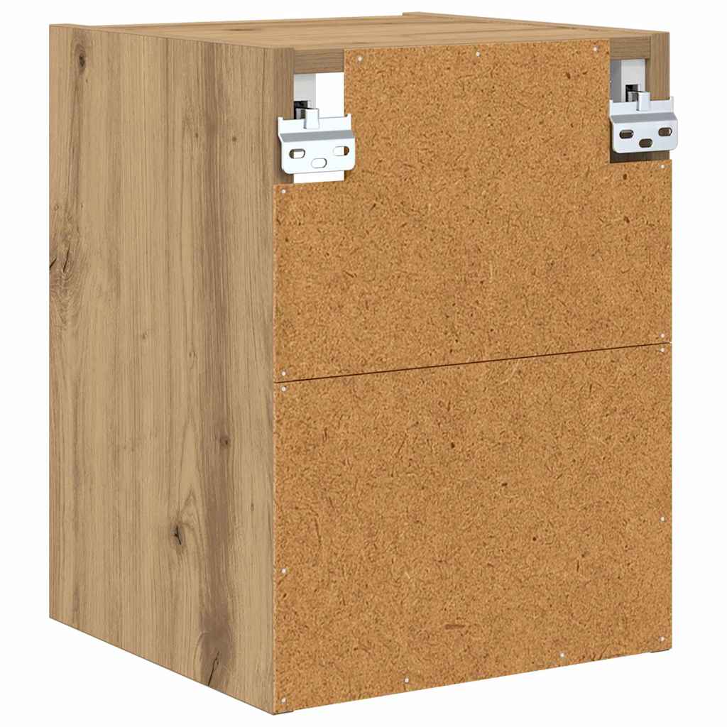 vidaXL Szafka wisząca Dąb rzemieślniczy 30 x 29,5 x 40 cm