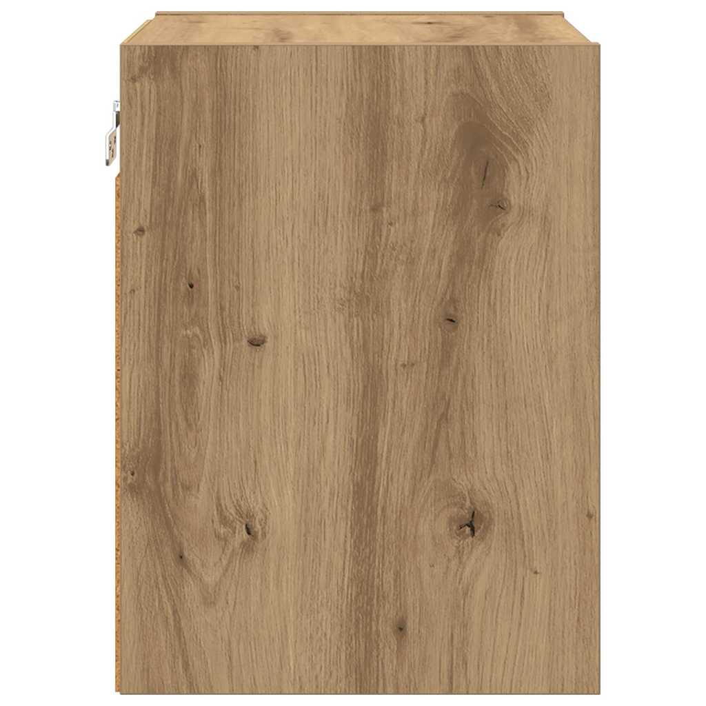 vidaXL Szafka wisząca Dąb rzemieślniczy 30 x 29,5 x 40 cm