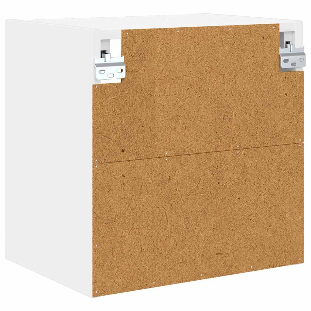 vidaXL Szafka wisząca Biały 40 x 29,5 x 40 cm Materiał drewnopochodny