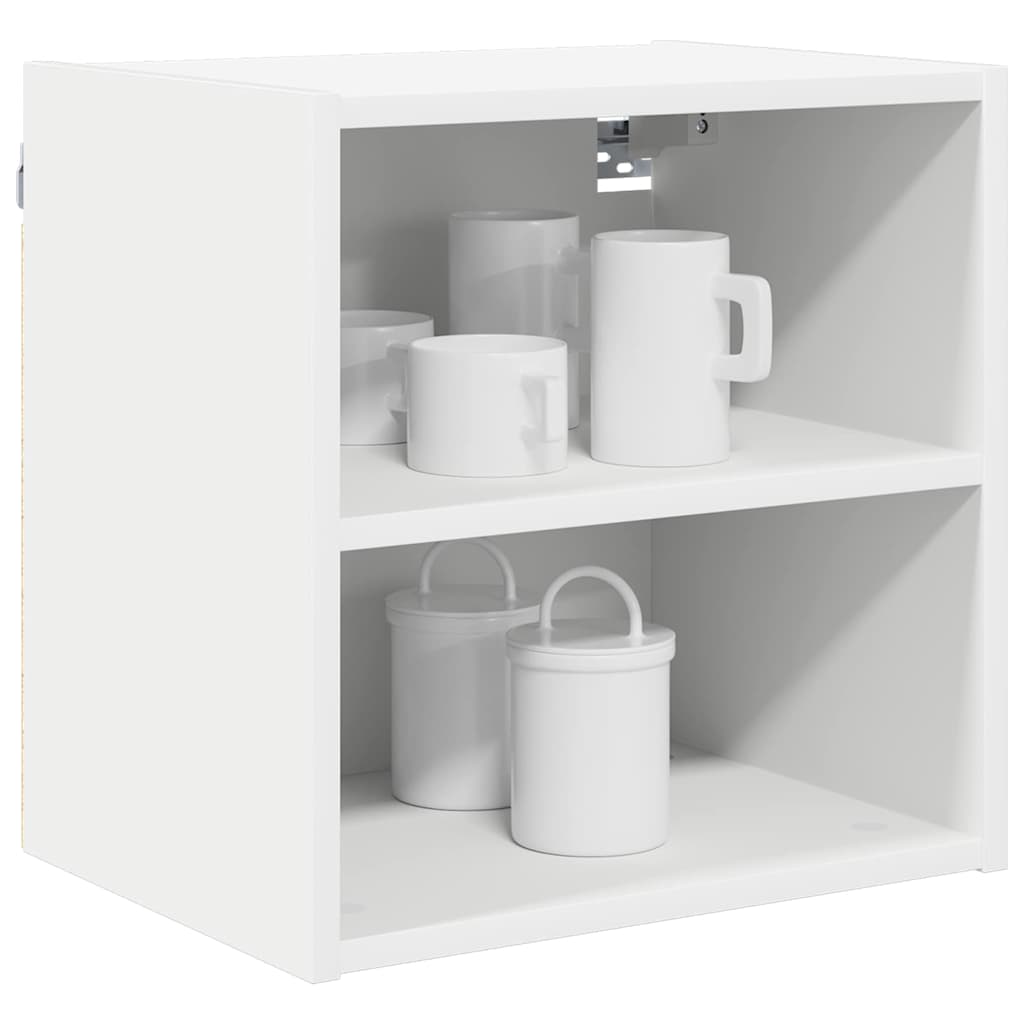 vidaXL Szafka wisząca Biały 40 x 29,5 x 40 cm Materiał drewnopochodny