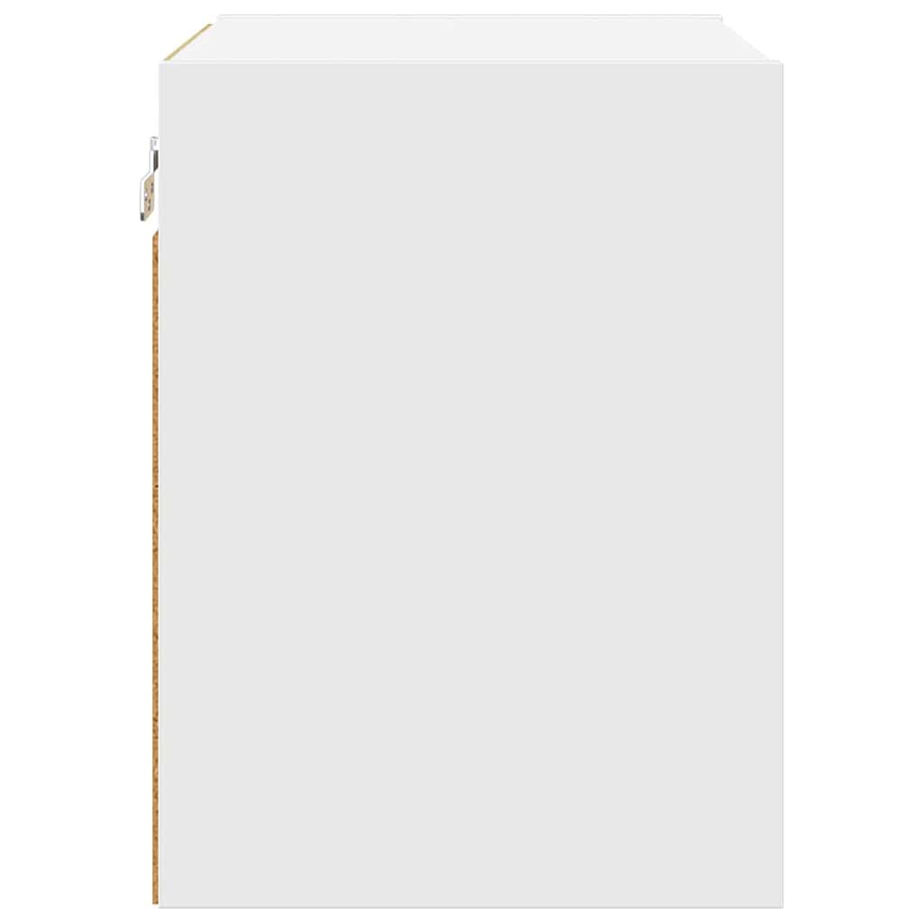 vidaXL Szafka wisząca Biały 40 x 29,5 x 40 cm Materiał drewnopochodny