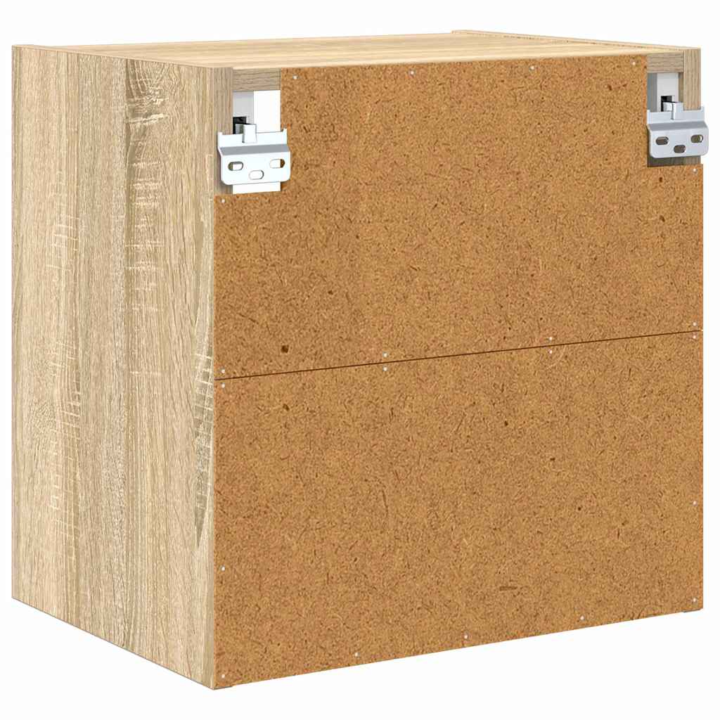 vidaXL Szafka wisząca z przechowywaniem Dąb Sonoma 40 x 29,5 x 40 cm