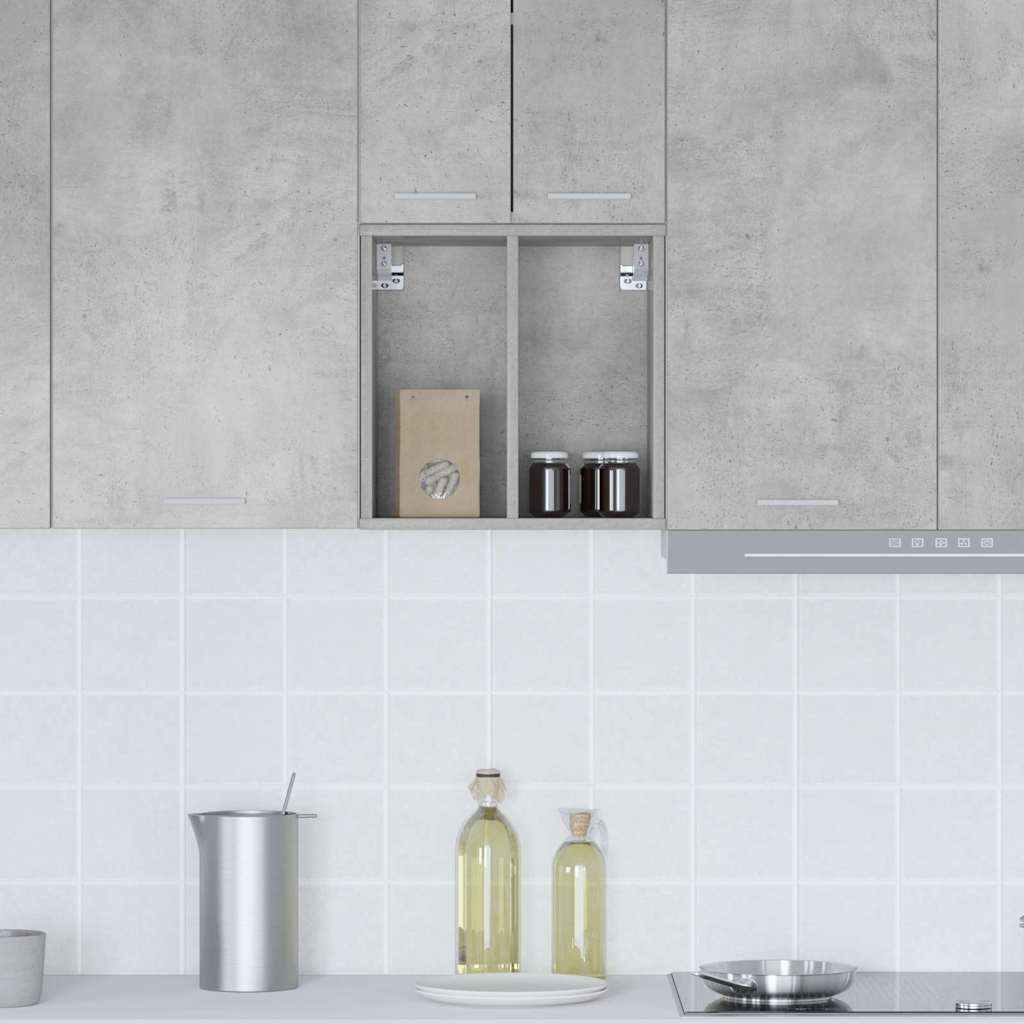 vidaXL Szafka wisząca Betonowy szary 40 x 29,5 x 40 cm