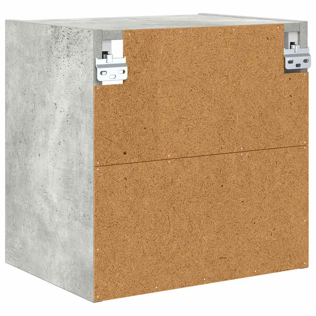 vidaXL Szafka wisząca Betonowy szary 40 x 29,5 x 40 cm