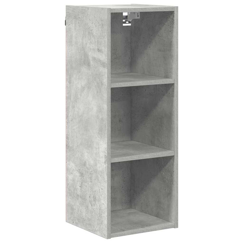 vidaXL Szafka wisząca Betonowy szary 30 x 29,5 x 80 cm