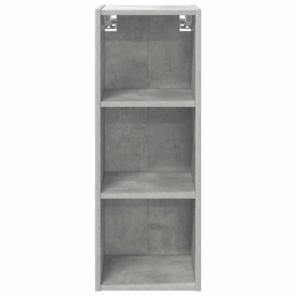vidaXL Szafka wisząca Betonowy szary 30 x 29,5 x 80 cm