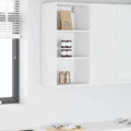 vidaXL Szafka wisząca Biały 40 x 29,5 x 80 cm Materiał drewnopochodny