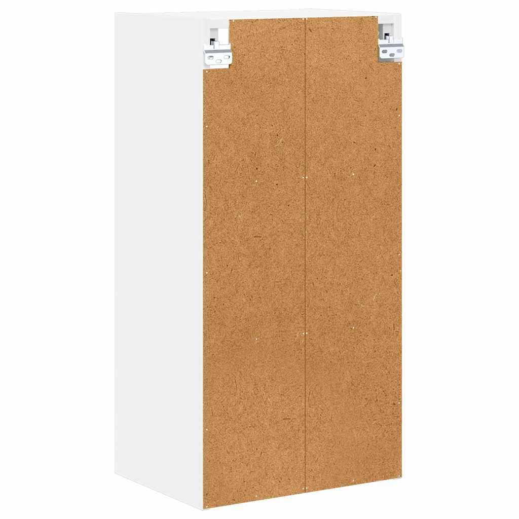 vidaXL Szafka wisząca Biały 40 x 29,5 x 80 cm Materiał drewnopochodny
