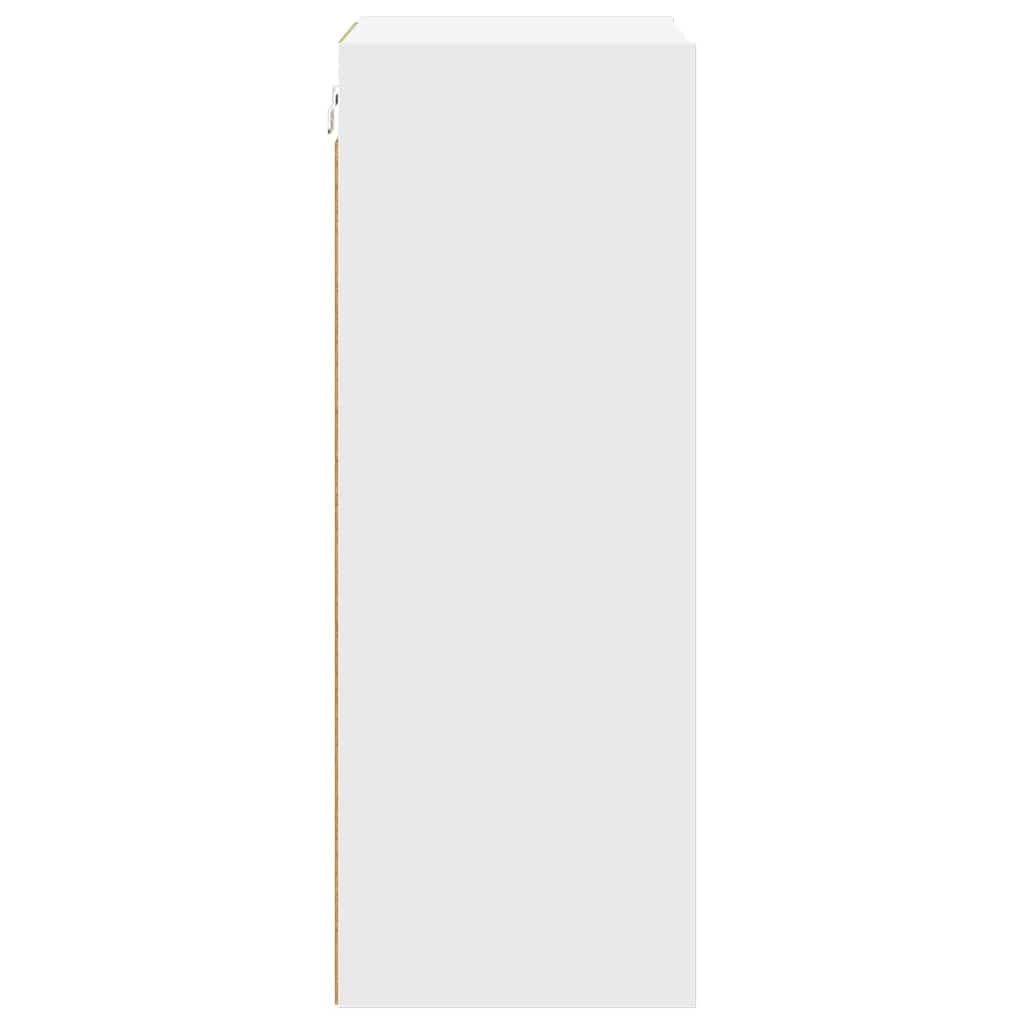 vidaXL Szafka wisząca Biały 40 x 29,5 x 80 cm Materiał drewnopochodny