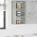 vidaXL Szafka wisząca Betonowy szary 40 x 29,5 x 80 cm