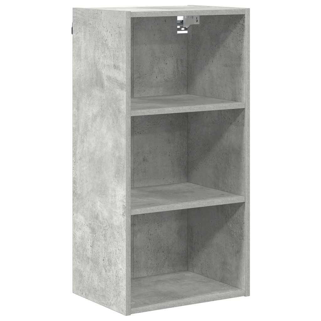 vidaXL Szafka wisząca Betonowy szary 40 x 29,5 x 80 cm