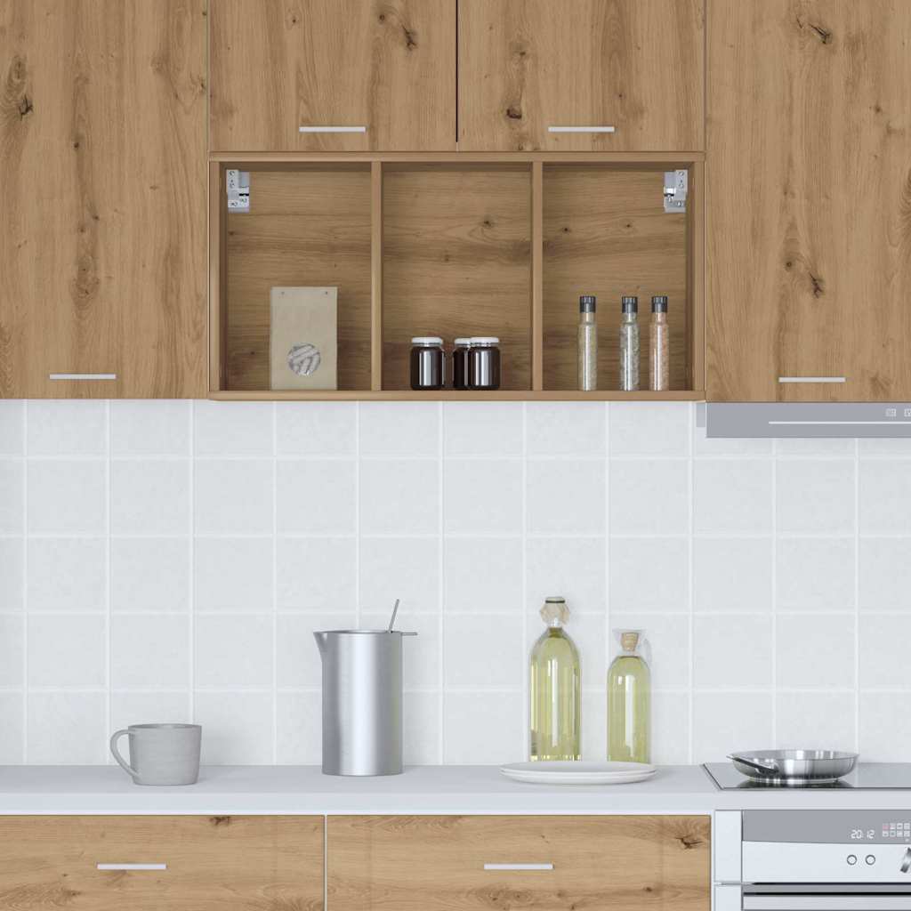 vidaXL Szafka wisząca Dąb rzemieślniczy 40 x 29,5 x 80 cm