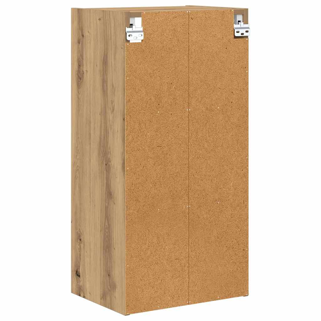 vidaXL Szafka wisząca Dąb rzemieślniczy 40 x 29,5 x 80 cm