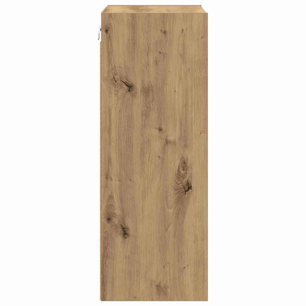 vidaXL Szafka wisząca Dąb rzemieślniczy 40 x 29,5 x 80 cm