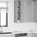 vidaXL Szafka wisząca Szary Sonoma 20 x 29,5 x 100 cm