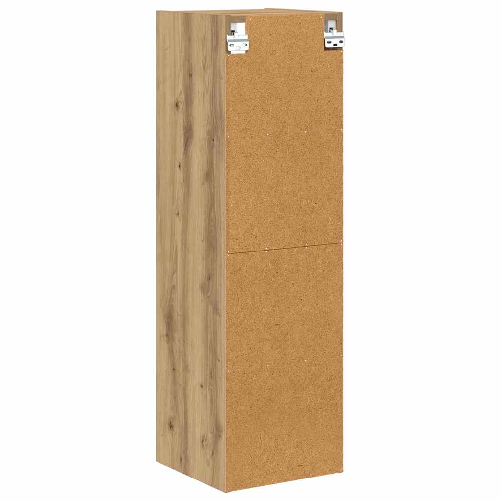 vidaXL Szafka wisząca Dąb rzemieślniczy 30 x 29,5 x 100 cm