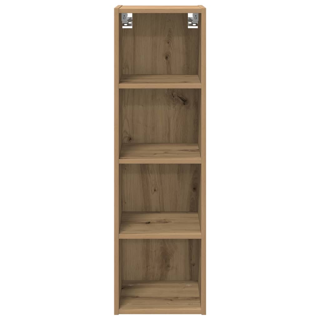 vidaXL Szafka wisząca Dąb rzemieślniczy 30 x 29,5 x 100 cm