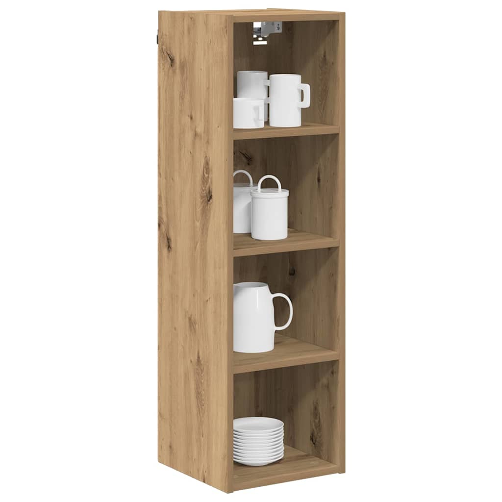 vidaXL Szafka wisząca Dąb rzemieślniczy 30 x 29,5 x 100 cm