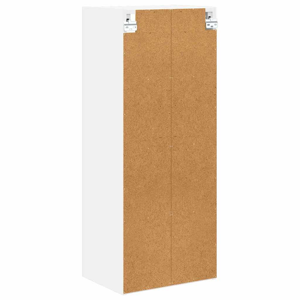 vidaXL Szafka wisząca Biały 40 x 29,5 x 100 cm Materiał drewnopochodny